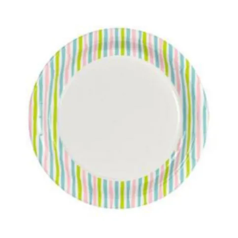 Stripes Multi Round Plates