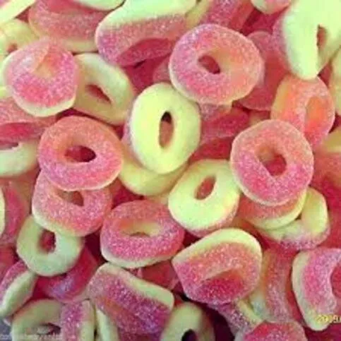 Sweeties Tub Fizzy Rings 200g