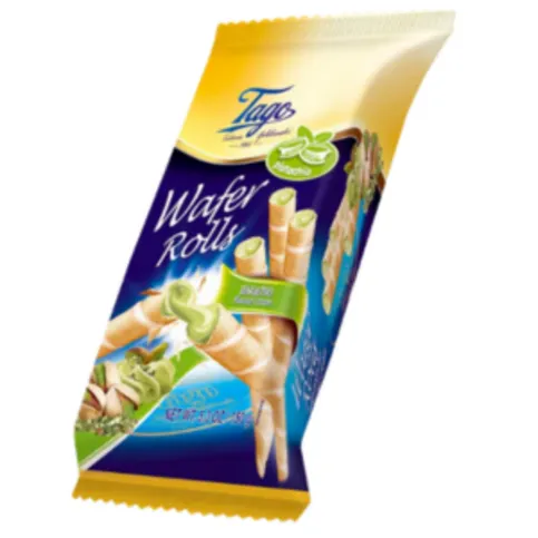 Tagos Wafer Rolls Pistachio 150g