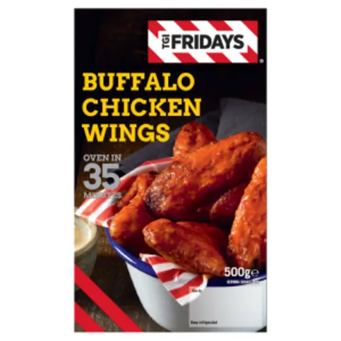 TGI Fridays Buffalo Chicken Wings 500g