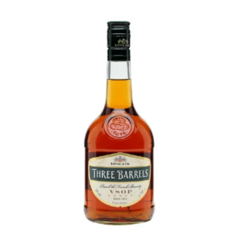 Three Barrels Rare Old French Brandy VSOP 1L