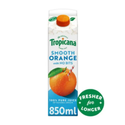 Tropicana Orange Smooth 850ml