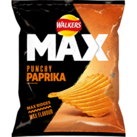 Walkers Max Paprika 75g
