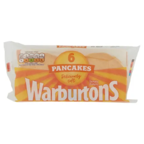 Warburtons 6 Pancakes
