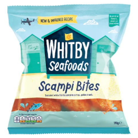 Whitby Seafoods Scampi Bites 190g