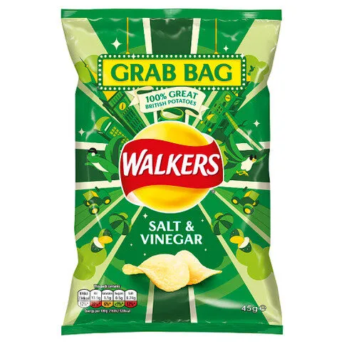 Walkers Salt & Vinegar 45g