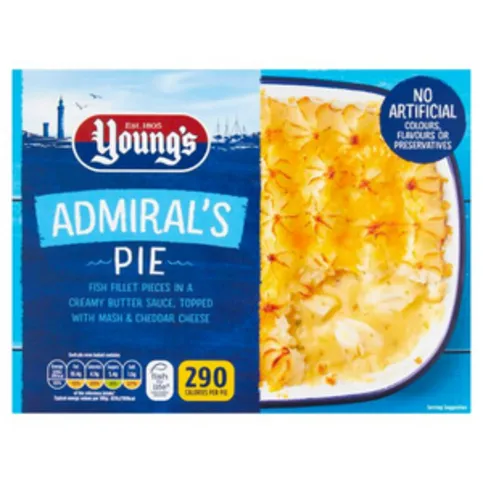 Youngs Admiral Pie 340g