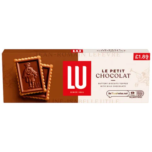 Petit Ecolier Milk Chocolate Topping Biscuits 100g