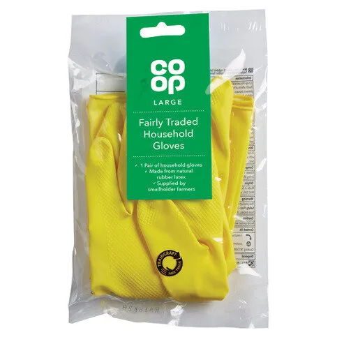 Co Op Large Fairly Traded Household Gloves