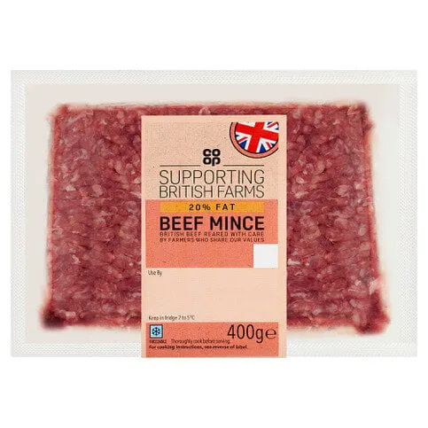 Co-op Beef Mince 400g