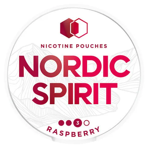 Nordic Spirit Raspberry Strong Nicotine Pouches