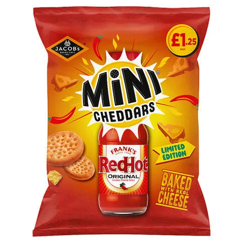 Jacob's Limited Edition Mini Cheddars 90g