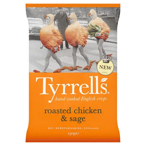 Tyrrells Roasted Chicken & Sage 150g