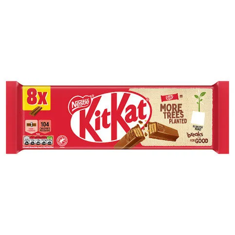 KitKat Finger Original Bars 8 x 20.7g (165.6g)