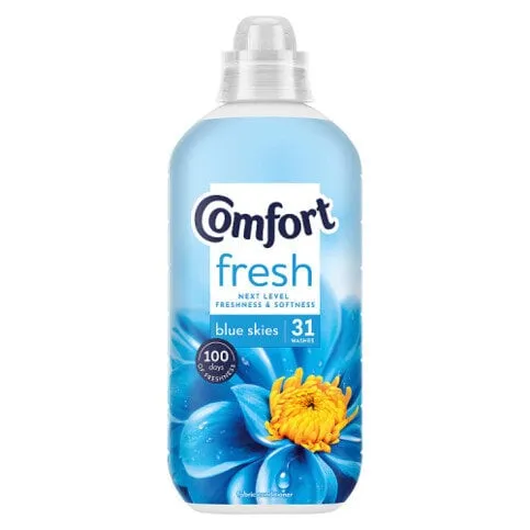Comfort Fresh Fabric Conditioner Blue Skies 31 Washes (930 Ml)