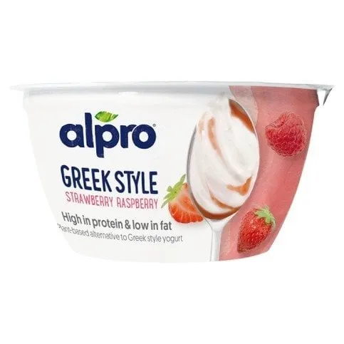 Alpro Greek Style High Protein Strawberry & Raspberry 150g