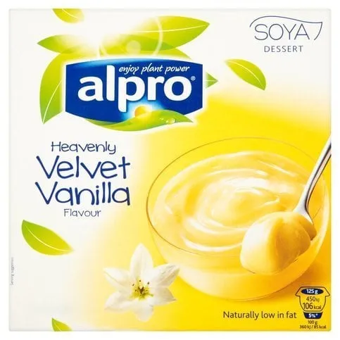 Alpro Velvet Vanilla Dessert 4 x 125g