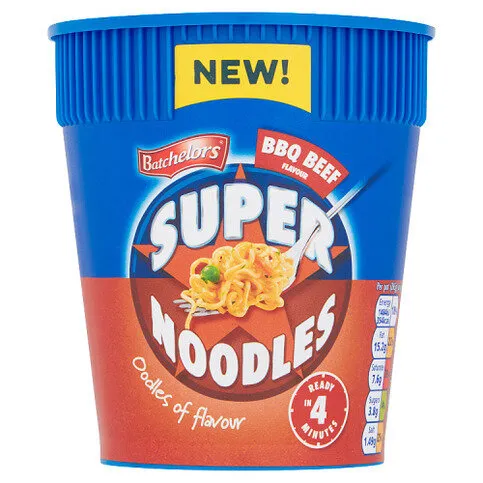 Batchelors Super Noodles BBQ Beef Flavour 75g