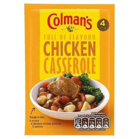 Colman's Chicken Casserole Recipe Mix 40g
