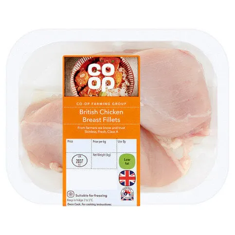 Co-op British Chicken Breast Fillets 300g