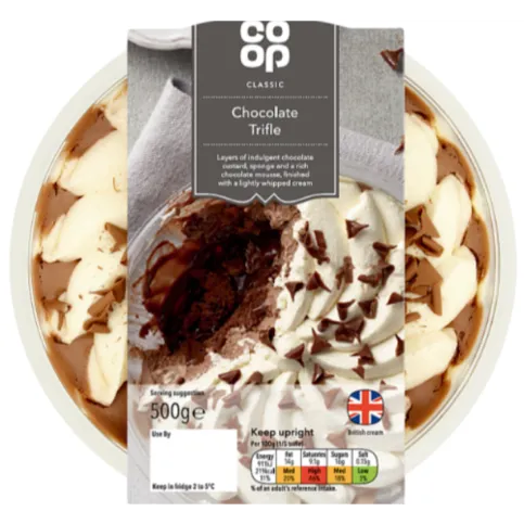 Co-Op Chocolate Trifle 500g
