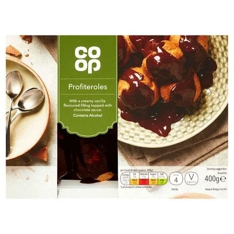 Co-Op Profiteroles 400g