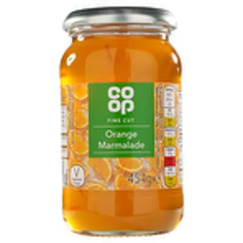 Co-Op Fine Cut Orange Marmalade 454g