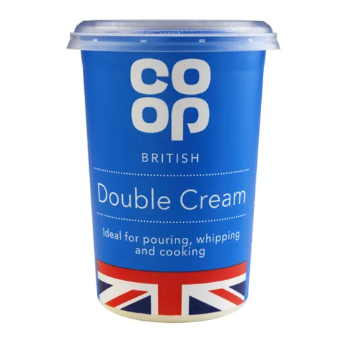 Co-op Fresh Double Cream 300ml