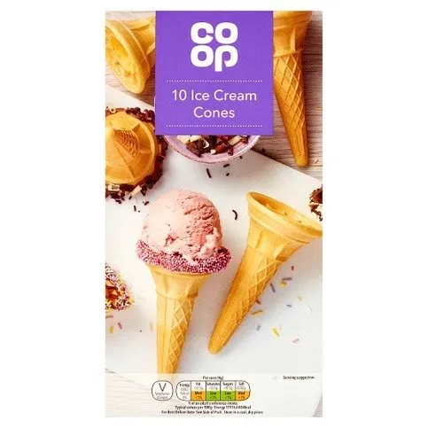 Co-op 10 Ice Cream Cones