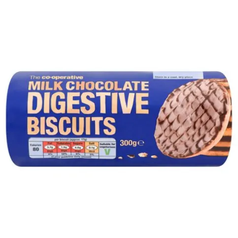 Co-Op Milk Chocolate Digestives 300g