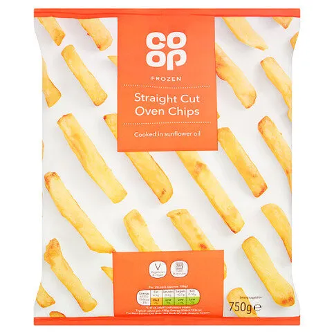 Co-Op Straight Cut Oven Chips 750g