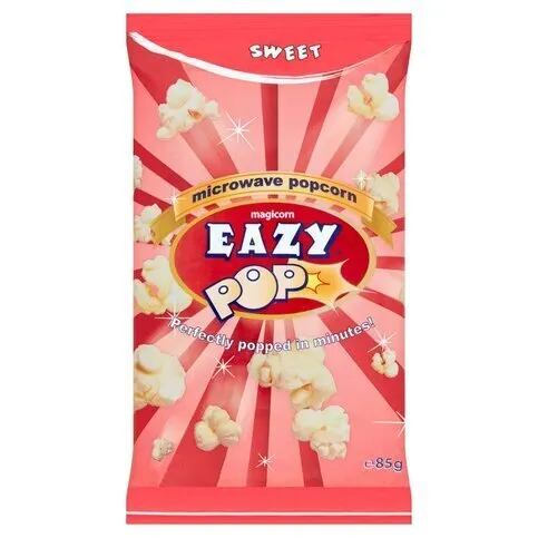 Eazy Pop Magicorn Sweet Microwave Popcorn 85g