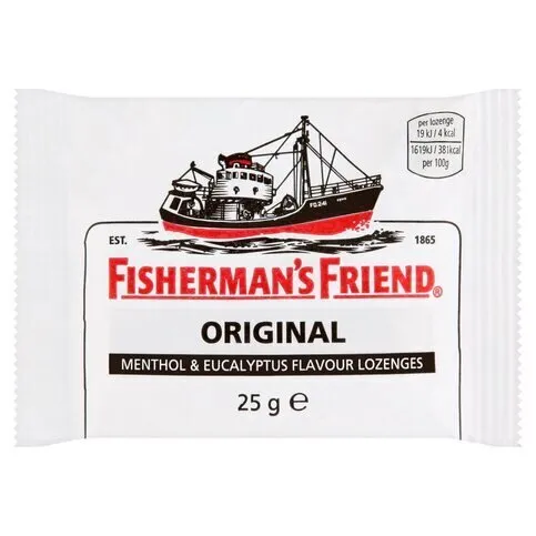 Fisherman's Friend Original Menthol & Eucalyptus Flavour Lozenges 25g