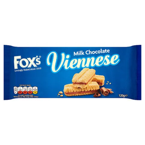 Fox's Viennese Milk Chocolate 120g