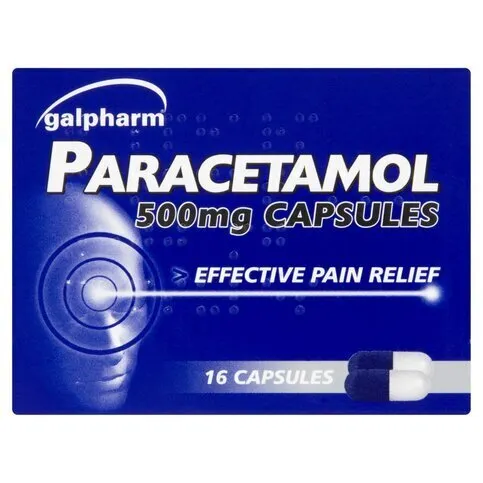 Galpharm Paracetamol 16 Capsules