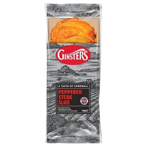 Ginsters Peppered Steak Slice 170g