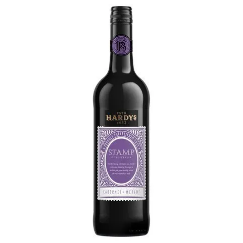 Hardys Stamp Cabernet Merlot 75cl