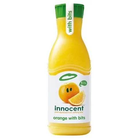 Innocent Orange Juice With Bits 900ml