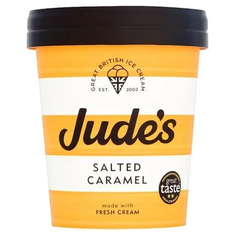 Jude's Salted Caramel Ice Cream 460ml