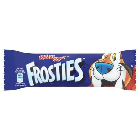 Kellogg's Frosties Cereal & Milk Snack Bar 25g
