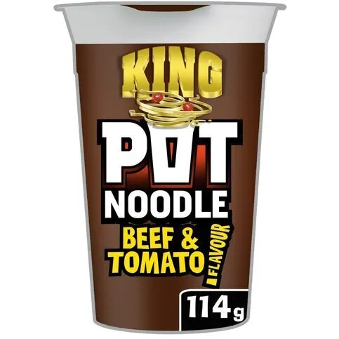 Pot Noodle Beef & Tomato King Pot 114g