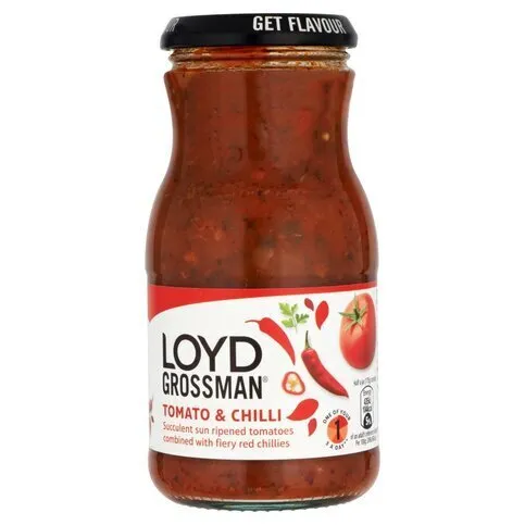 Loyd Grossman Tomato & Chilli Sauce 350g