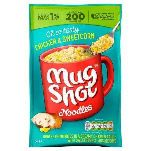Mug Shot Chicken & Sweetcorn 54g