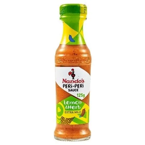 Nando's Peri Peri Sauce Lemon and Herb Extra Mild 125g