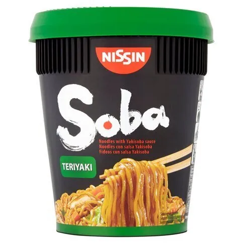Nissin Cup Noodles Soba Wok Style Teriyaki 90g