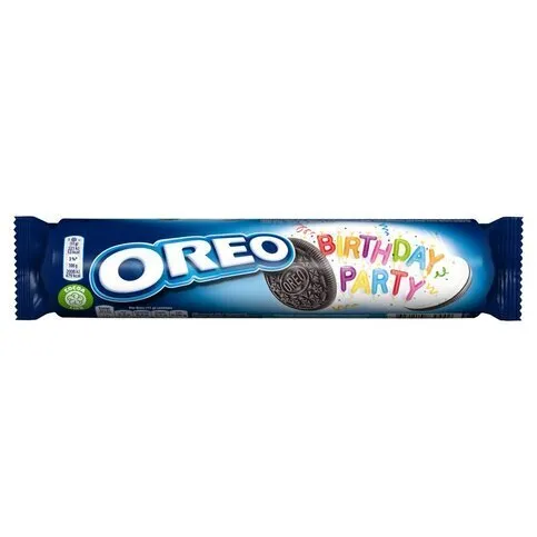 Oreo Birthday Party Sandwich Biscuits 154g