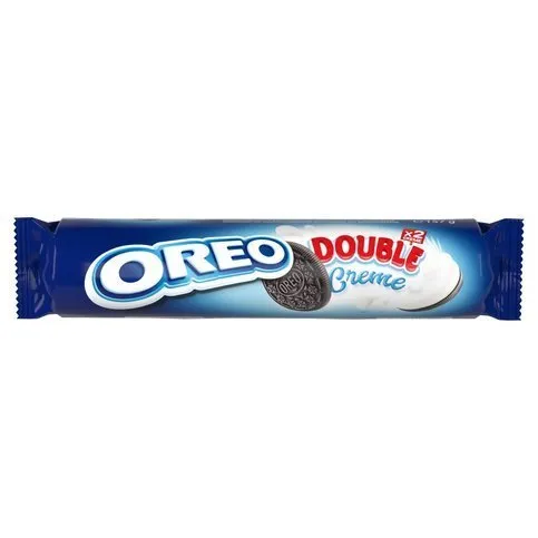 Oreo Double Creme Chocolate Sandwich Biscuits 157g