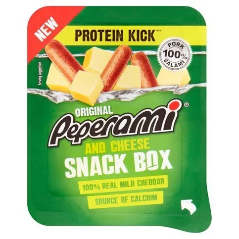 Peperami Original and Cheese Snack Box 50g