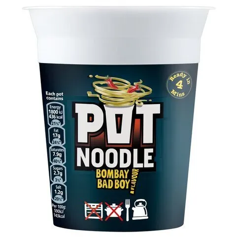 Pot Noodle Bombay Bad Boy Standard 90g