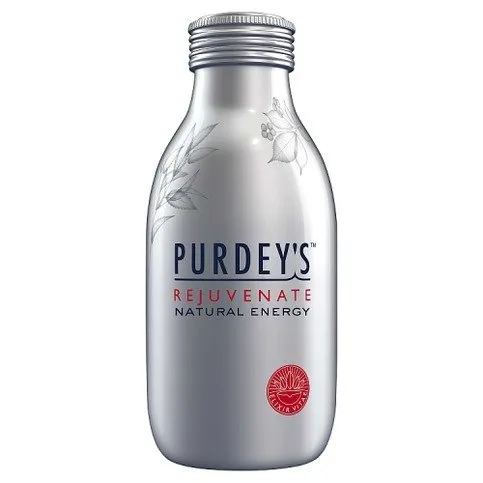 Purdey's Natural Energy Rejuvenate Grape & Apple with Ginseng Bottle 330ml
